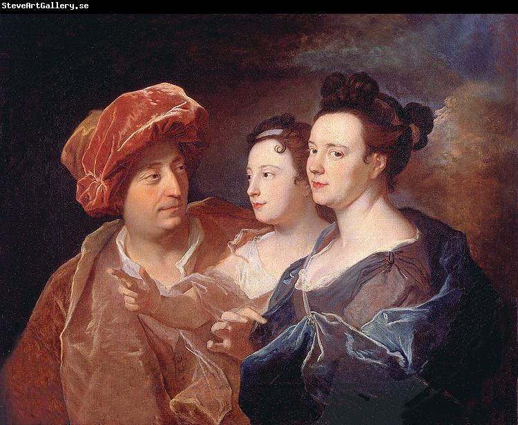 Hyacinthe Rigaud La famille Laffite